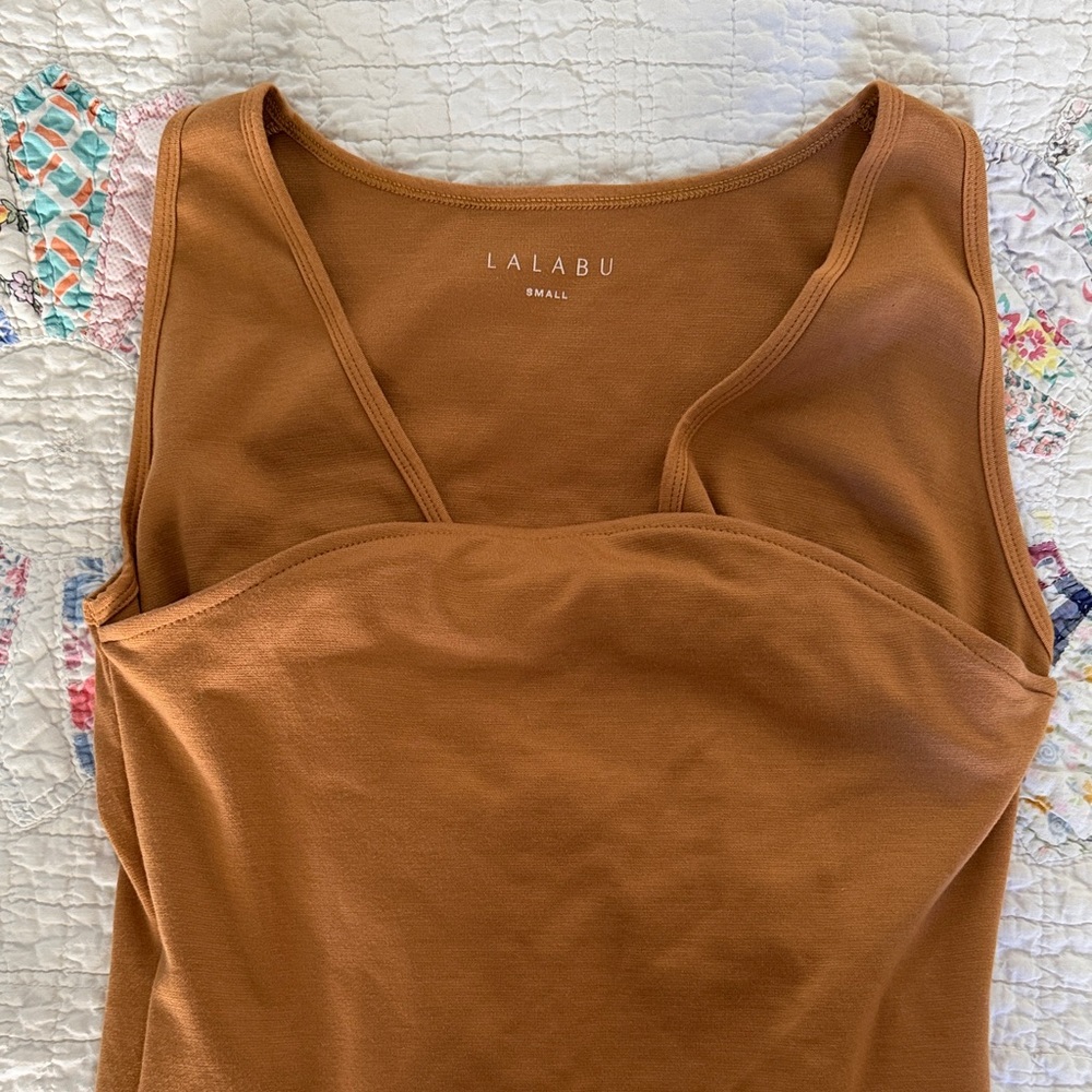 Lalabu Brown baby wearing Tank Top